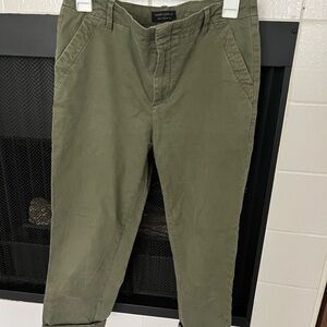 Banana Republic Women's Olive Chinos